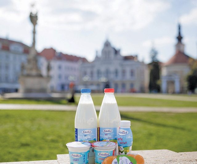 Naturlact, primul brand românesc de lactate realizat de o asociere dintre mai multe cooperative, a ajuns în magazine Carrefour şi Profi din vestul ţării.