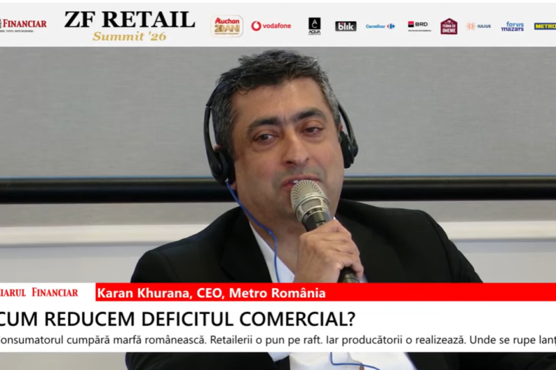 Karan Khurana, CEO al Metro România: Metro lucrează deja cu furnizori români pentru grup, însă mulţi producători nu trec de standardele internaţionale