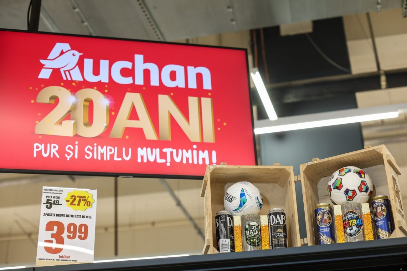 Auchan Târg de Bere — sute de sortimente 25 țări reduceri